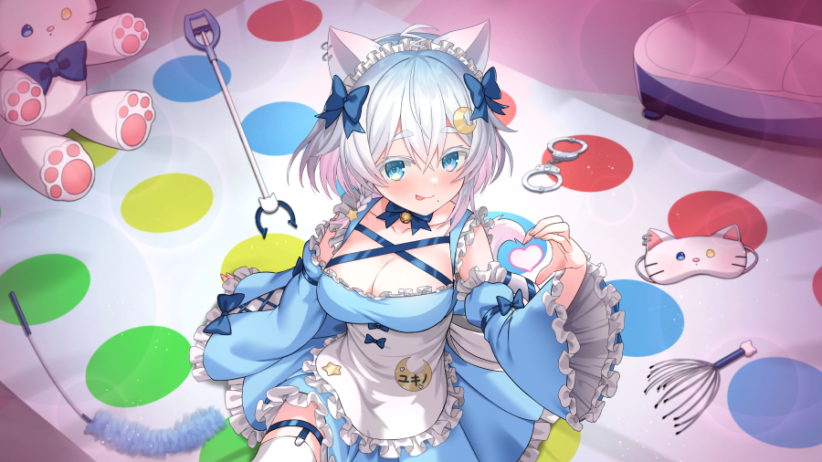 「所属の猫乃ユキノさん()の生誕記念グッズイラストを担当させていただきました!よろ」|ビートルのイラスト