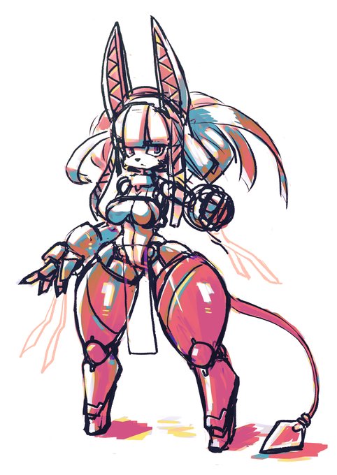 アヌビスでなくなってしまった
ただのケモロボ娘だこれ 