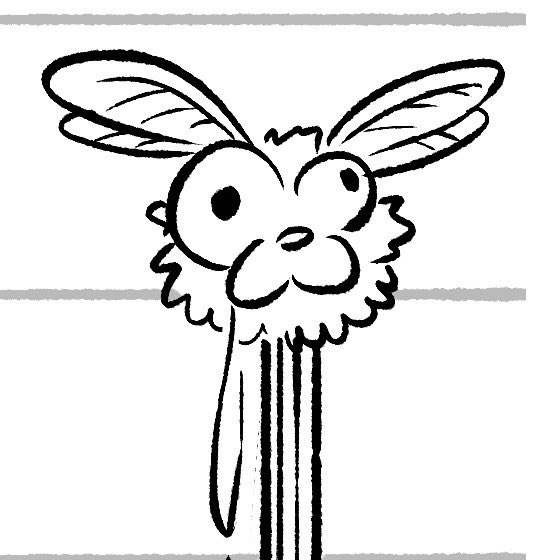 AndyHammond's tweet photo. …And here’s a close up of your favourite… the drooling midget fartfly from squench! https://t.co/SMYieleYdF
