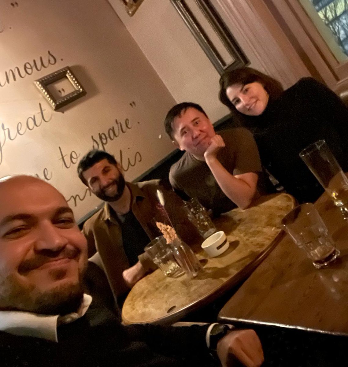 LonDocNet's tweet photo. So fun watching @AmateursBunch @BerthaDocHouse with our regular #docSocial gang https://t.co/bZfdNL9JbO