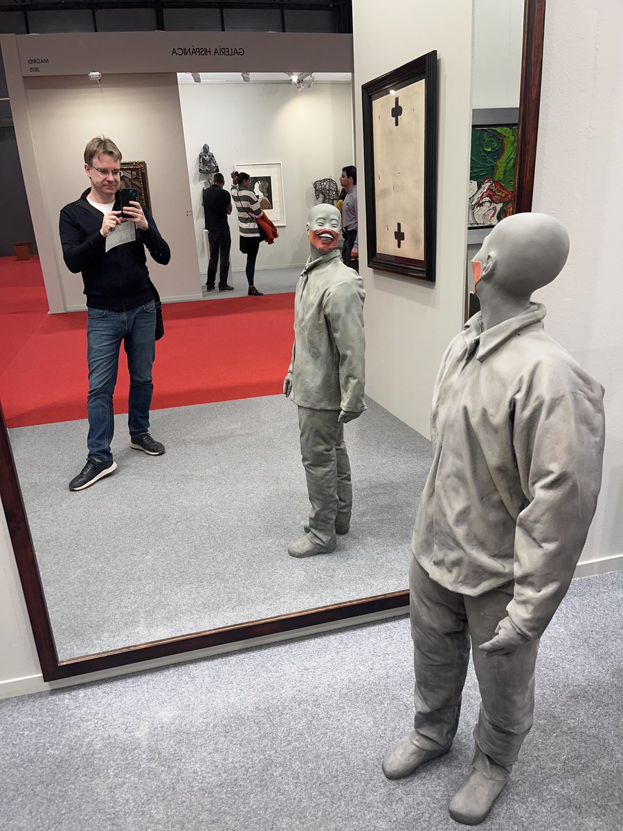 Muy recomendable la visita a Feriarte 2022, en IFEMA MADRID. Gracias a la GALERÍA Hispánica por su invitación.

#FERIARTE #MADRID <a href="/GHISPANICA/">Galería Hispánica</a> <a href="/feriaFERIARTE/">FERIARTE</a>