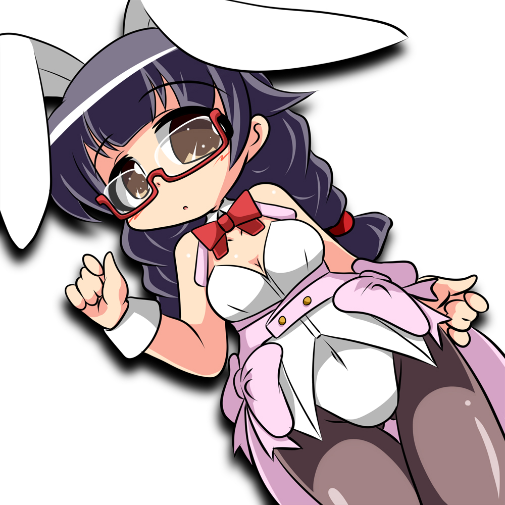 #眼鏡っ娘を見るとストレスが減るらしい
眼鏡バニーは万病に効く。効け。 