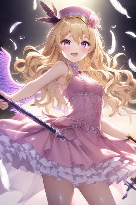 魔法少女ちちぷいちゃん#NovelAIDiffusion 