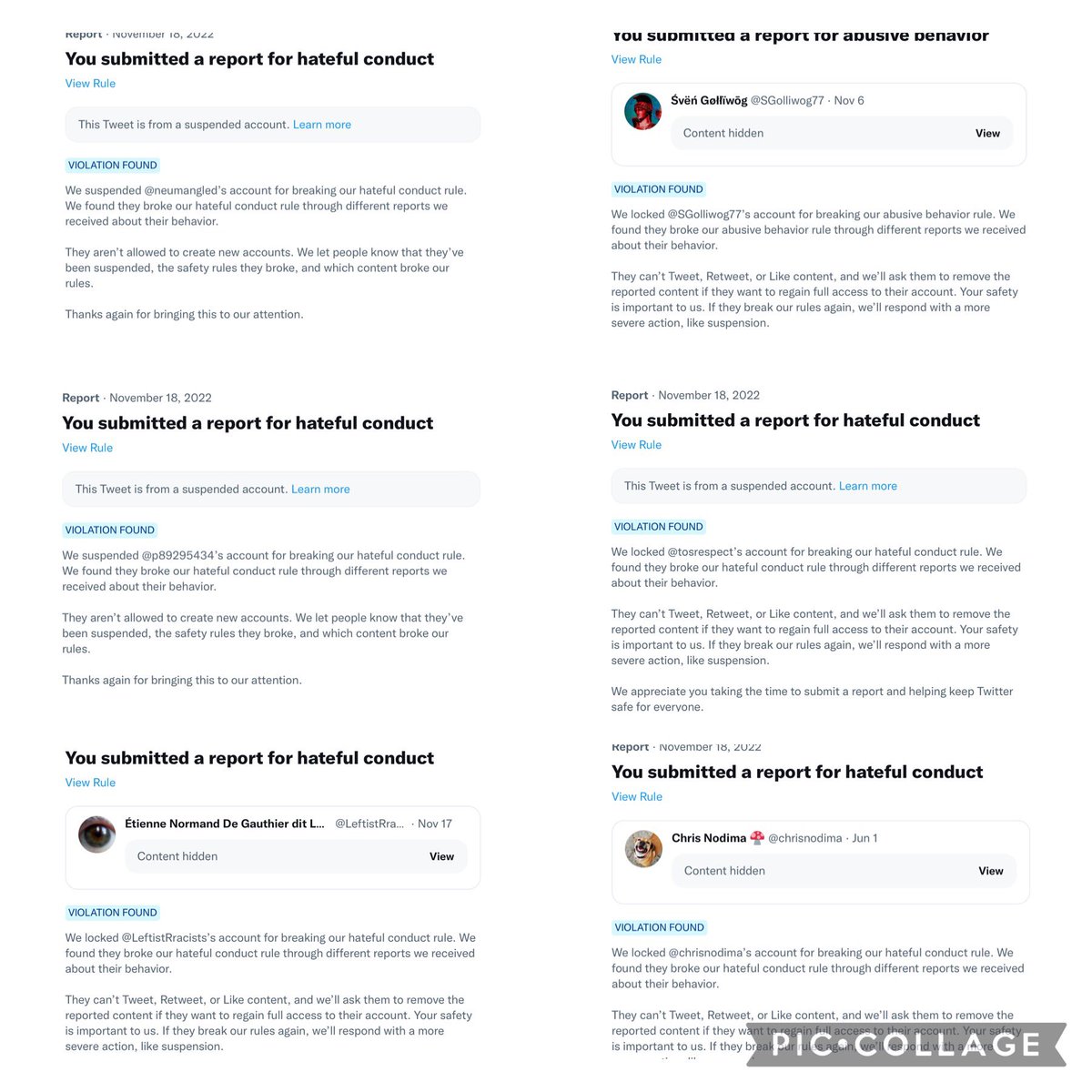 FightNeverFear's tweet photo. #DeplatformHate
#EndJewHatred
#ItStartedWithWords
#DeplatformingWorks
Thanks so much to everyone who reported. It takes a lot of people to accomplish this.🖤❤️
Please don’t give up hope.
‼️Keep reporting because it still works. ‼️ https://t.co/oJDshKqNuJ