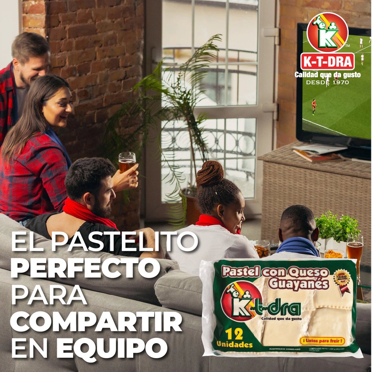 ktdra's tweet photo. Comparte los mejores momentos con el delicioso Pastel con Queso Guayanes K-T-DRA, la apuesta perfecta en este Mundial Qatar 2022.⚽ #ktdra #PastelGuayanes #QuesoGuayanes #PasteldeCarne #PastelDePollo #PastelDeCazón #PastelOriental #pastelitosandino #52AñosKtdra https://t.co/r7omCqW41T
