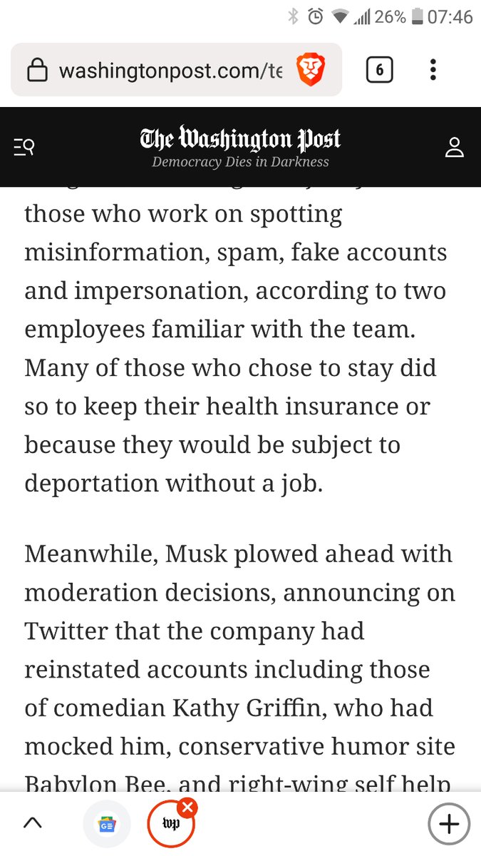 JenAnother's tweet image. "Many of those who chose to stay did so to keep their health insurance or because they would be subject to deportation without a job." - the end of Twitter shows a lot about why 🇺🇸 healthcare, immigration is the way it is.
#GoldenHandcuffs #TwitterCollapse