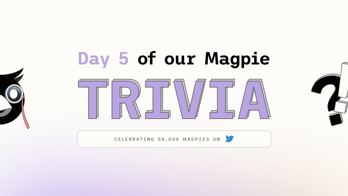 Fly (prev. Magpie Protocol) tweet media