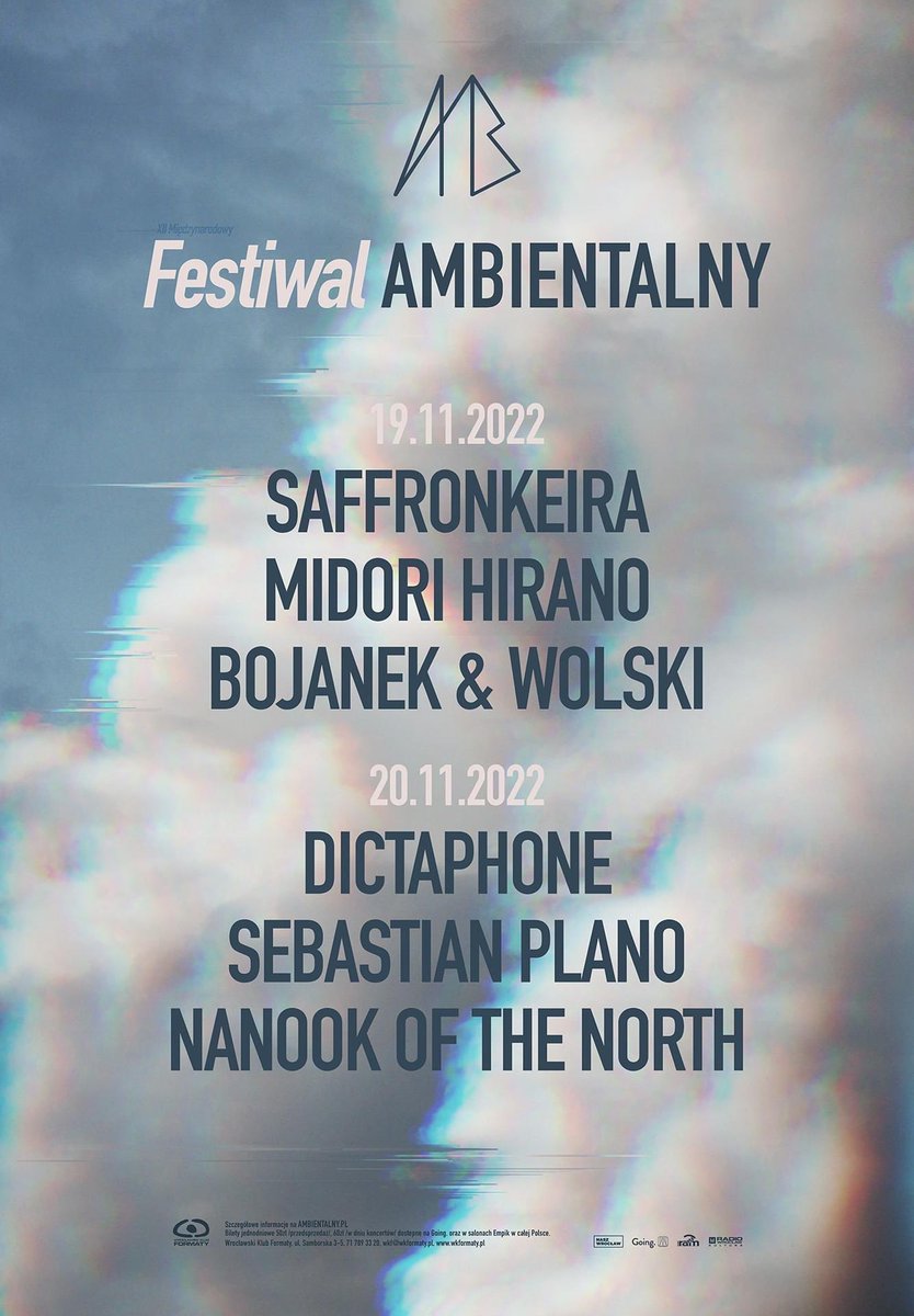 Tonight in Wroclaw Poland 🇵🇱 w/ <a href="/midori_hirano/">midori hirano @midorihirano.bsky.social</a> , <a href="/sebastianplano/">Sebastian Plano</a>, #Dictaphone, <a href="/NOTN_DENOVALI/">Nanook of the North (PL)</a> , @etalabel &amp; <a href="/michalwolski/">Michał Wolski</a> 

<a href="/denovali/">Denovali Records</a>