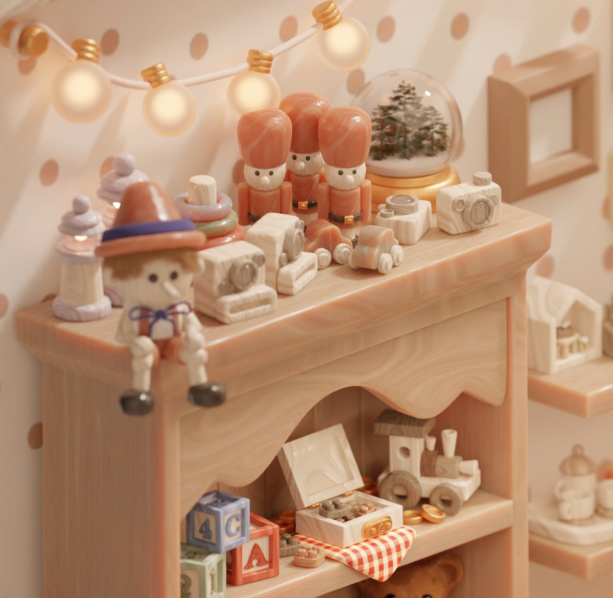 nicky_blender's tweet photo. Sneak peek🧸

#b3d #blender3d #wip https://t.co/8qstlJMmP4