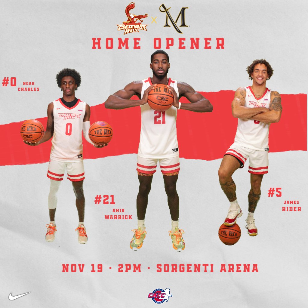 GAMEDAY! Today at 2 PM we are hosting Millersville University for our first home game of the season. Come show support for you Griffins!

girffinathletics.com/coverage
<a href="/CHESTNUTHILL/">Chestnut Hill College</a>
<a href="/theHillMBB/">Chestnut Hill MBB</a>

#ClimbTheHill #GriffinPride #GriffinNation