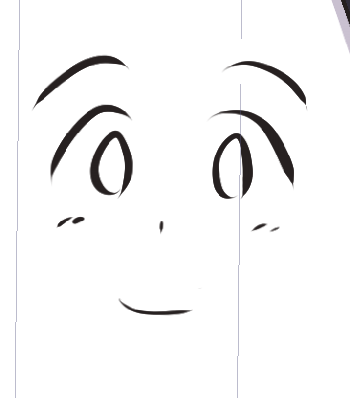 正面顔のときはあてはまらない気もするが まあそれぞれの好みでおkってことでどうかひとつ 