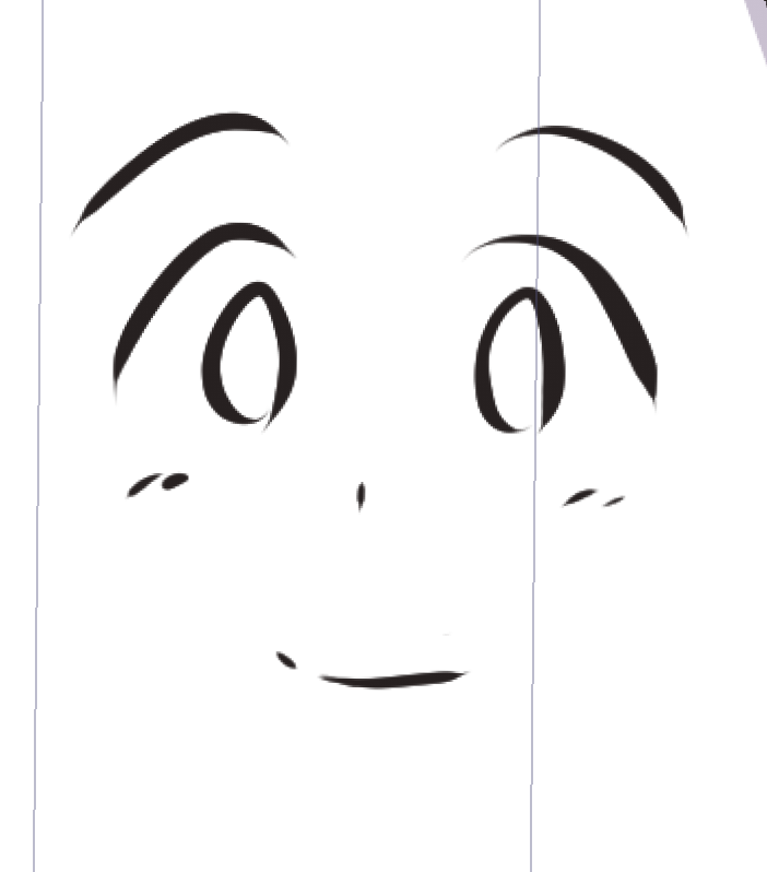 正面顔のときはあてはまらない気もするが まあそれぞれの好みでおkってことでどうかひとつ 