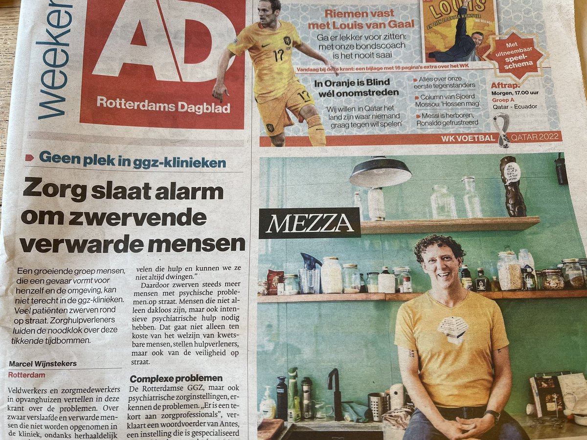 Dat je de krant openslaat en denkt huuuuuuh <a href="/jochemmyjer/">Jochem Myjer</a>