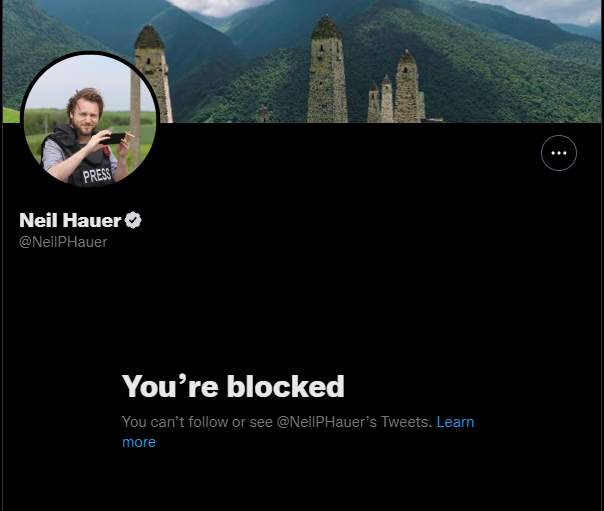 fermerzpolissia's tweet photo. Let me present you the western journalist standards when it comes to coverage of Ukraine https://t.co/6pG0P3JgFY