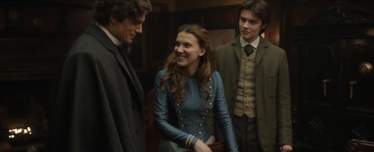 ‘enola holmes 2’ bloopers.