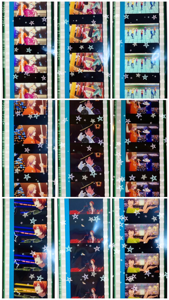 a_intention's tweet photo. 【交換】うたプリ 入場特典 スタツア コマフィルム
譲▶︎トキヤ、翔、レン、音也、ST☆RISH、イリュージョニスト(2枚目に詳細あり)

求▶︎セイペア(真斗)、画像3枚目参照になんでも検討します

素手×
大阪手渡し、郵送（特定記録)
ご希望でしたらアップ写真お送りします。
宜しくお願いします。 https://t.co/lS5nsHW356