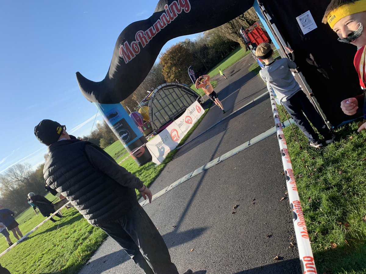 HeatonChelsea's tweet photo. @MovemberUK half marathon and mini-mo 🏃♂️ brilliant morning! #ivegotyou #Movember #morunner #mentalhealth #MensMentalHealthMonth https://t.co/ni5bWycrJ0