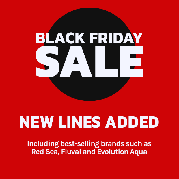 🚨NEW LINES ADDED🚨

We've added more brands to our Black Friday Sale, including best-sellers such as Red Sea, Fluval and Evolution Aqua, for a limited time only!⌛  

bit.ly/3ayq1Va