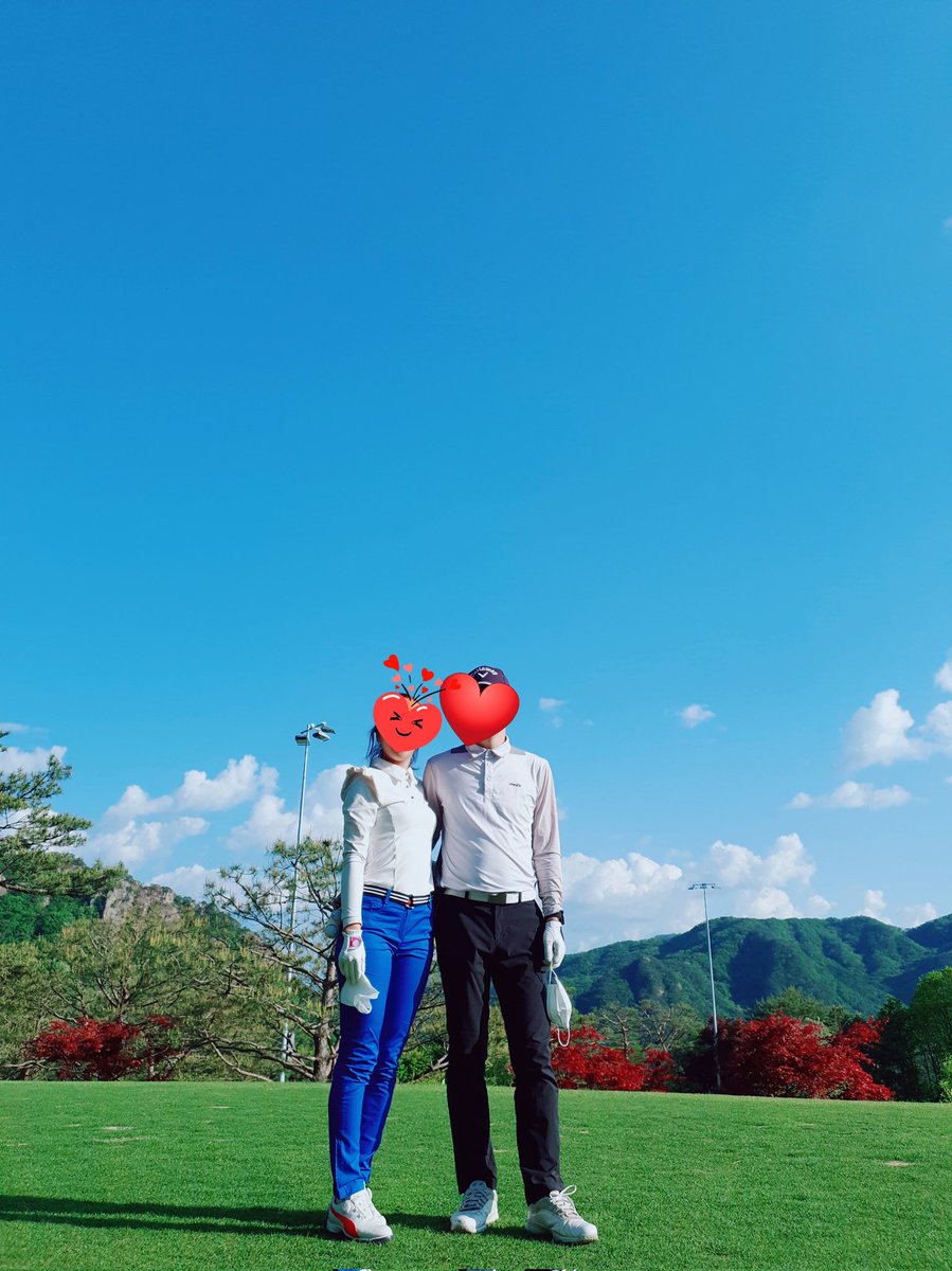 같이 골프사진