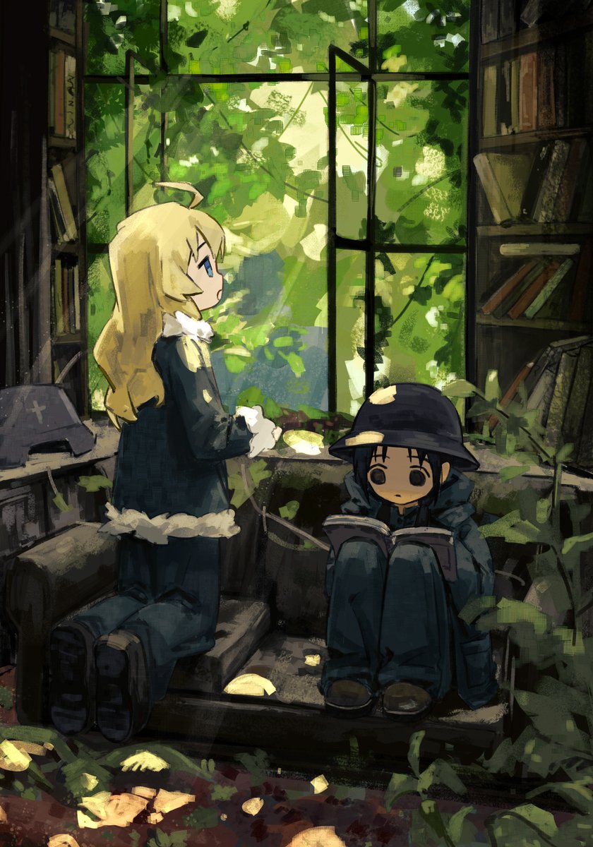 🍃 
#少女終末旅行