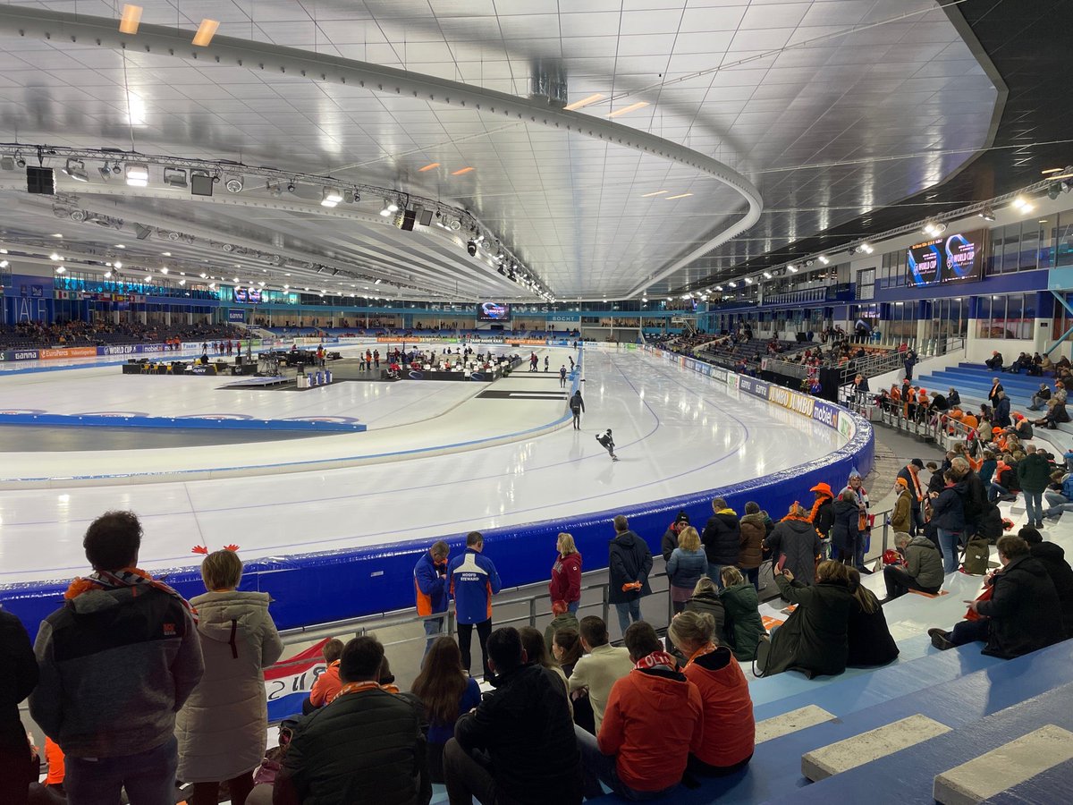 magieltak's tweet photo. World Cup! (@ Thialf in Heerenveen, Fryslân) https://t.co/5LAGONydid https://t.co/zfcACc27VE