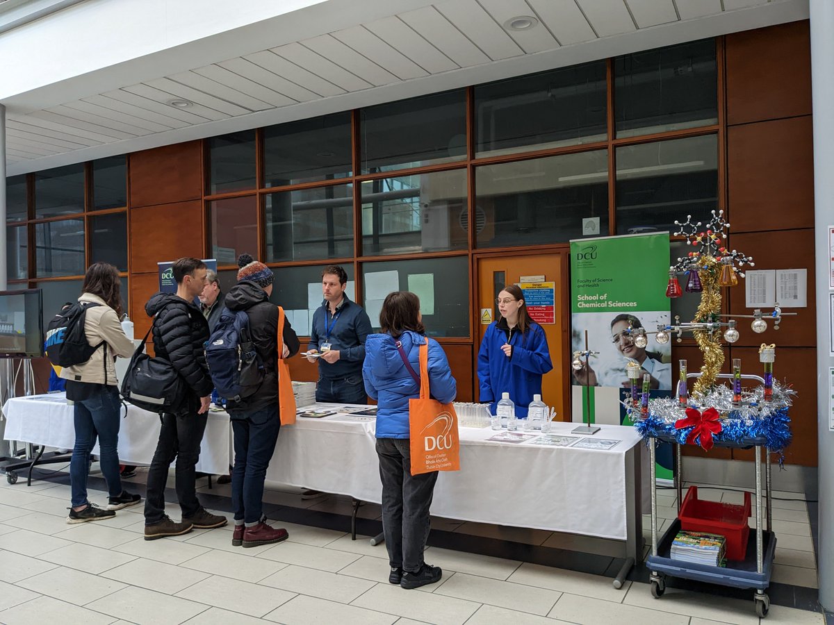 Susan Kelleher (@kellehersan) on Twitter photo Full house and loads of questions at today's talks <a href="/DCU/">Dublin City University</a> Open Day in <a href="/DCUChemistry/">DCU School of Chemical Sciences</a>!
The virtual lab demo run by <a href="/CumbaLoanda/">Loanda Cumba</a> and @JohnTheLabTech's Chemis-tree were a big hit. 👾🎄
Looking forward to welcoming the next generation of bright sparks to <a href="/DCUFSH/">DCU Science and Health</a> in years to come. 💫 Full house and loads of questions at today's talks <a href="/DCU/">Dublin City University</a> Open Day in <a href="/DCUChemistry/">DCU School of Chemical Sciences</a>!
The virtual lab demo run by <a href="/CumbaLoanda/">Loanda Cumba</a> and @JohnTheLabTech's Chemis-tree were a big hit. 👾🎄
Looking forward to welcoming the next generation of bright sparks to <a href="/DCUFSH/">DCU Science and Health</a> in years to come. 💫