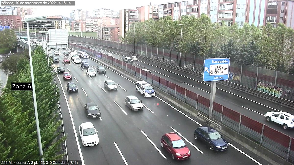 🚨🚗 Ibilgailu baten #Istripua #A8 Km 123 #Barakaldo Kantabriako norantzan.
Errei…