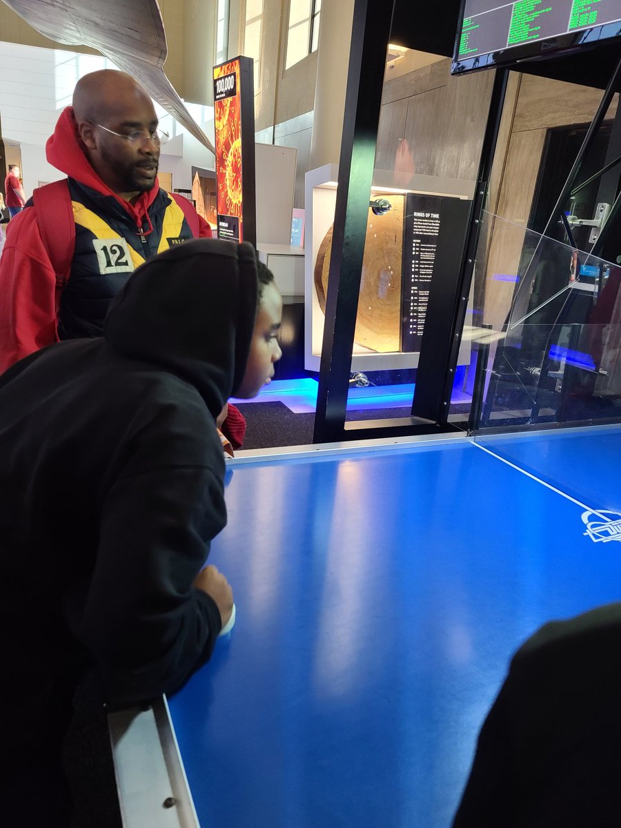 We had so much fun at the Virginia Science Museum! Learning about speed, pulleys, animals, how good robots are at air hockey, and FUN!
#sciencematters 
#WeAreCuCPS
<a href="/Hoyt_CMS/">Andrew Hoyt</a> 
<a href="/CHS_ScienceDept/">CHS Science Department</a>