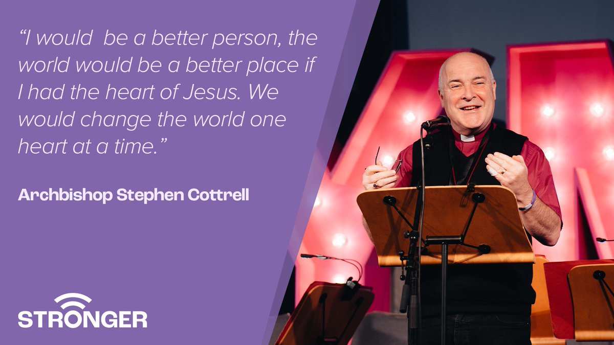 “I would  be a better person, the world would be a better place if I had the heart of Jesus. We would change the world one heart at a time.” - Stephen Cottrell <a href="/CottrellStephen/">Archbishop of York</a> #NYMW22