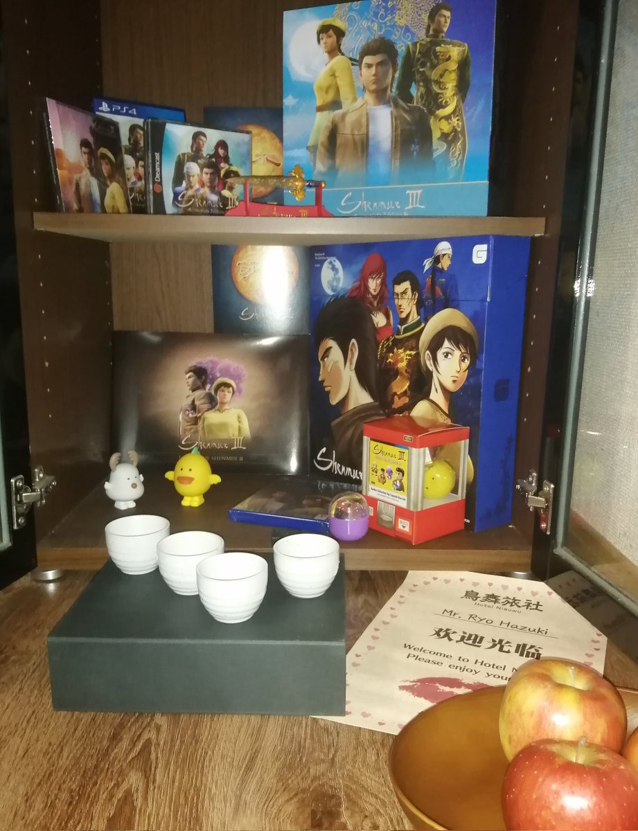 Mamerok's tweet photo. 🎉Happy Ⅲrd Anniversary!!!🎉
#Shenmue3 https://t.co/GvhkE8gbOH