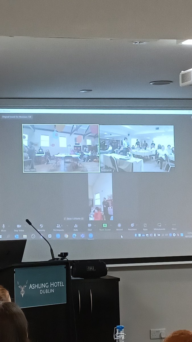 During the performance we were also remotely joined by <a href="/CDYS_TheHut/">The Hut Youth Project</a>!