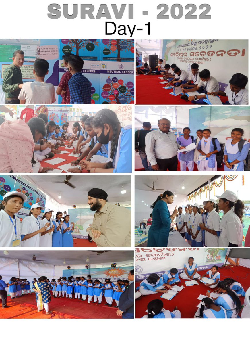 IdentityFounda1's tweet photo. #Suravi2022 from 14 to 16 Nov, could help us reach out to a large number of students and educators of different schools to generate Career awareness by using https://t.co/ZHBdoDR2Qt.The joint effort of Unicef, @OSEPA #DHSE, &amp; Identity Foundation could make this event successful. https://t.co/yHyeGVn9ok