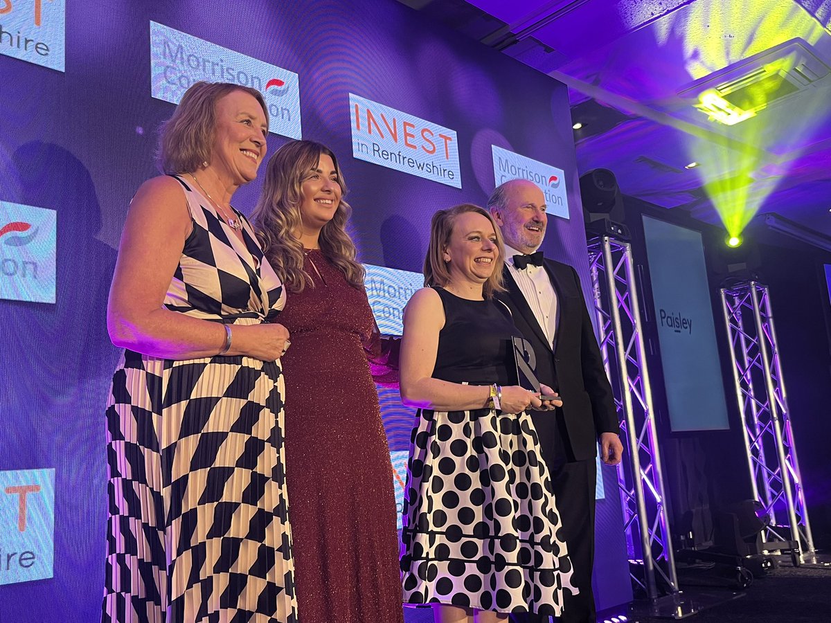 RenfrewshireCoC's tweet photo. A wee selection of winners photos from last nights #2022Rocco awards! https://t.co/zSyhSZW7bJ