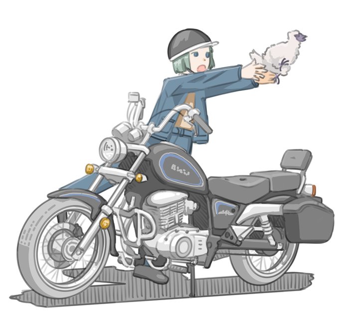 バイクイラストのtwitterイラスト検索結果