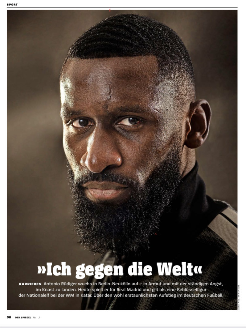 Jörn Meyn (@meynj) on Twitter photo Ich habe <a href="/ToniRuediger/">Antonio Rüdiger</a> getroffen. Herausgekommen ist ein Stück über Armut, Freunde im Gefängnis und die Frage, was man braucht, um es nach oben zu schaffen. <a href="/derspiegel/">DER SPIEGEL</a> spiegel.de/sport/fussball… Ich habe <a href="/ToniRuediger/">Antonio Rüdiger</a> getroffen. Herausgekommen ist ein Stück über Armut, Freunde im Gefängnis und die Frage, was man braucht, um es nach oben zu schaffen. <a href="/derspiegel/">DER SPIEGEL</a> spiegel.de/sport/fussball…