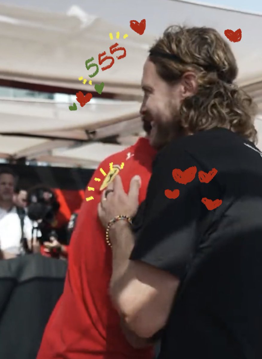 current ferrari boys saying goodbye to one of ferrari’s bests