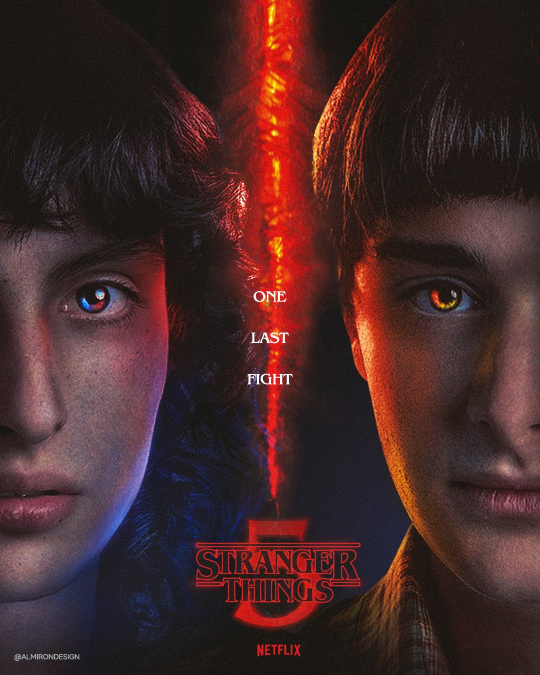 Stranger News on X: THE FINAL BATTLE. SEASON 5. 2024. #StrangerThings   / X