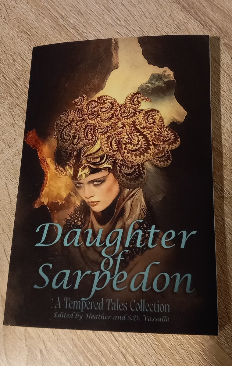 serialsemantic's tweet photo. Thank you @BrigidsGate for my contributor's copy of Daughter of Sarpedon. It is beautiful! Such a generous anthology, and beautifully formatted.
I can't believe the ebook is only 99c/89p! 
That's crazy!😲
#horroranthology #daughterofsarpedon
#medusatales
#greeklegend https://t.co/Jls6JjG1gv