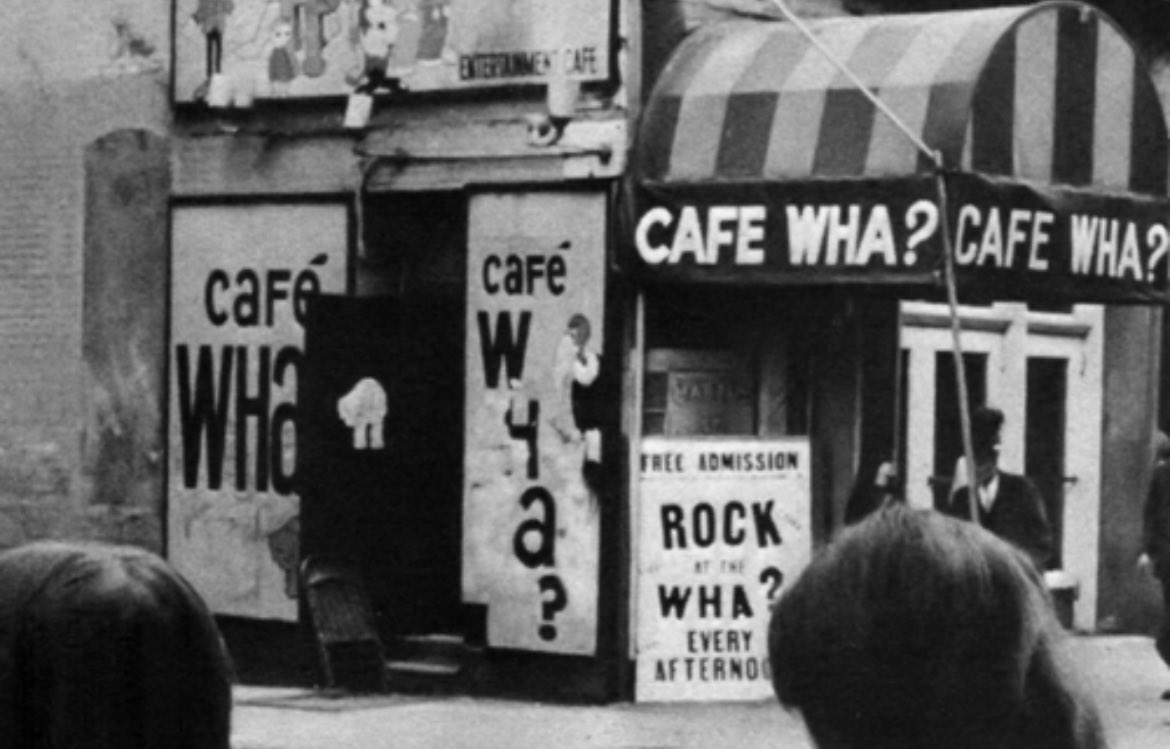 TheFM_Dylan's tweet photo. I think he’s going to play a few final shows at Cafe Wha? Pass the hat like the old days. Dollar a day is what it’s worth. Bill Cosby and Woody Allen opening for him. (#ThePerfectEnd) https://t.co/mbOuhOB1xo