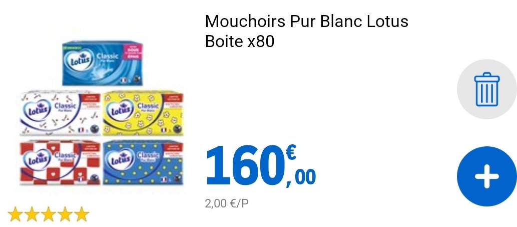 FrankPointfr's tweet photo. @leclercdrive magasin de Brissac Loire Aubance. De l'inflation dans le papier : https://t.co/zoIbX5Cbgk