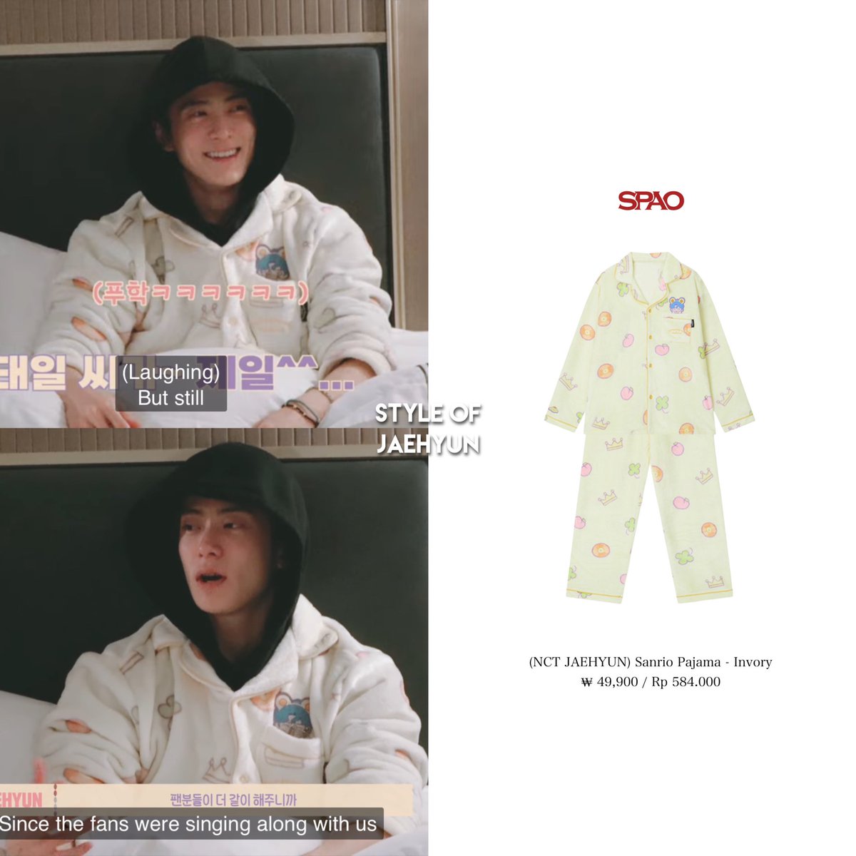 221119 1:27AM Pajama Night in NYC 🌃✨ SANRIO X NCT PAJAMAS