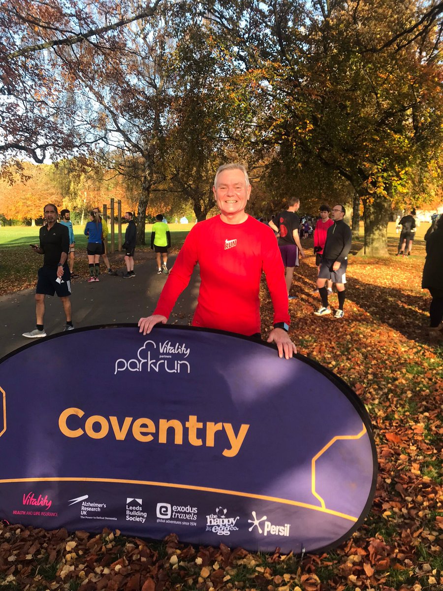 BillAndrews57's tweet photo. @UKRunChat First actual run at parkrun for weeks due to a dodgy calf muscle. I have to admit that it did play upon the second lap, so I’m not fully recovered yet! Hopefully, ill soon be back to normal.#ukrunchat #coventryparkrun #parkrun https://t.co/yC9wX2XQPg