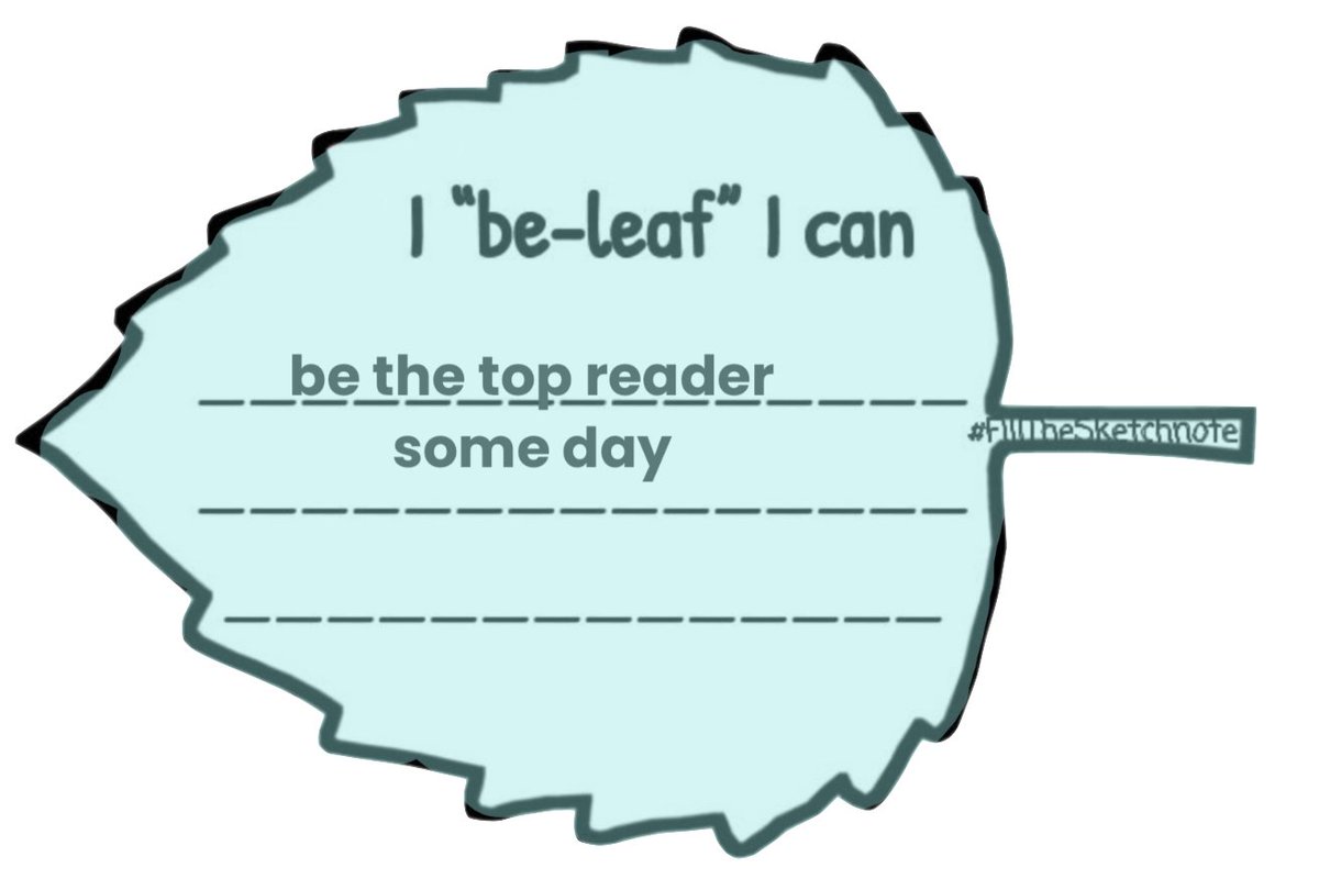 Some of my #oesrams were able to complete the 'beLEAF in yourself' using @Seesaw to participate in the #FillTheSketchnote challenge this week.
Lots of great responses.
Check out these...
@oesrams 
@PTSketchNote