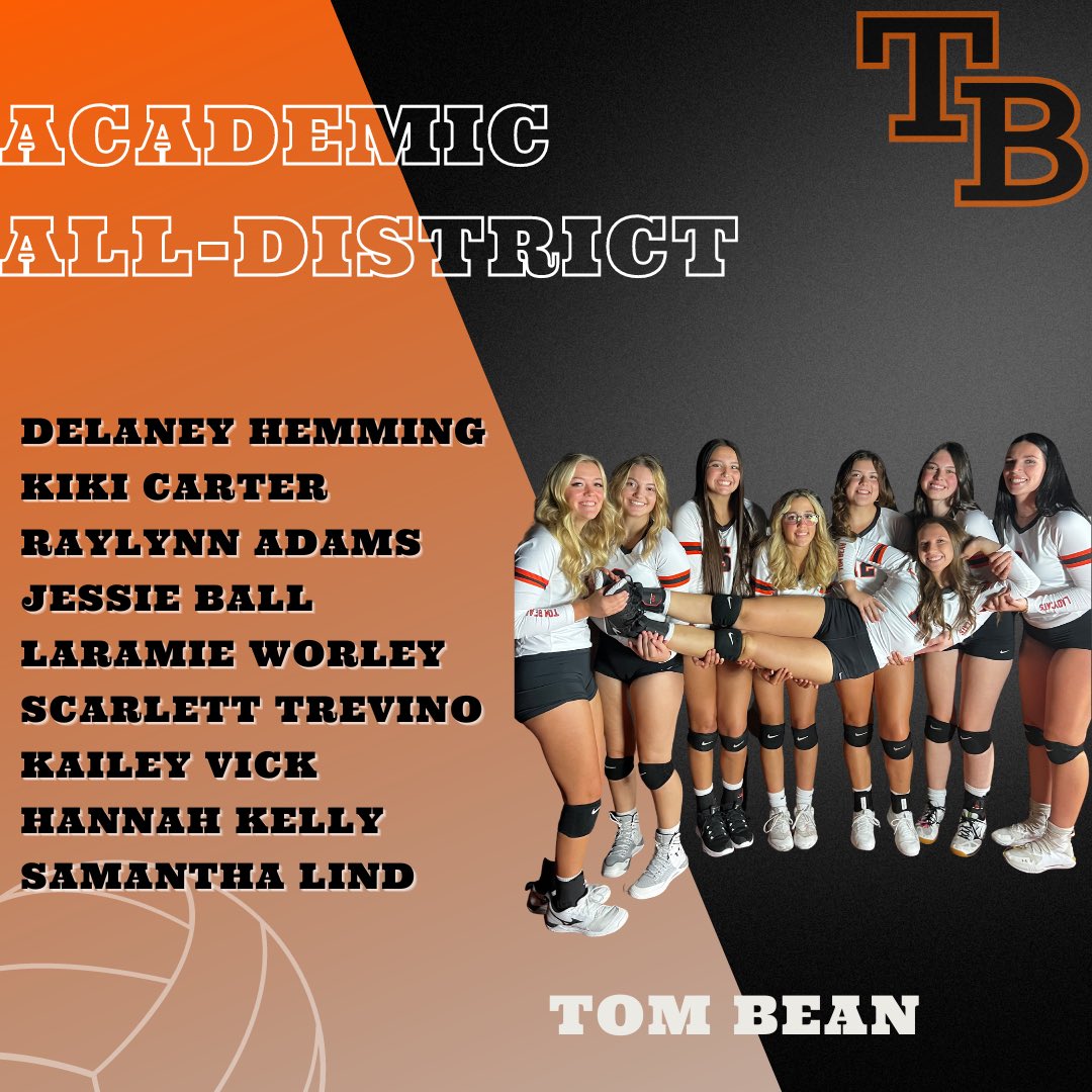 9 people on academic all district!?!

They excel on and off the court!