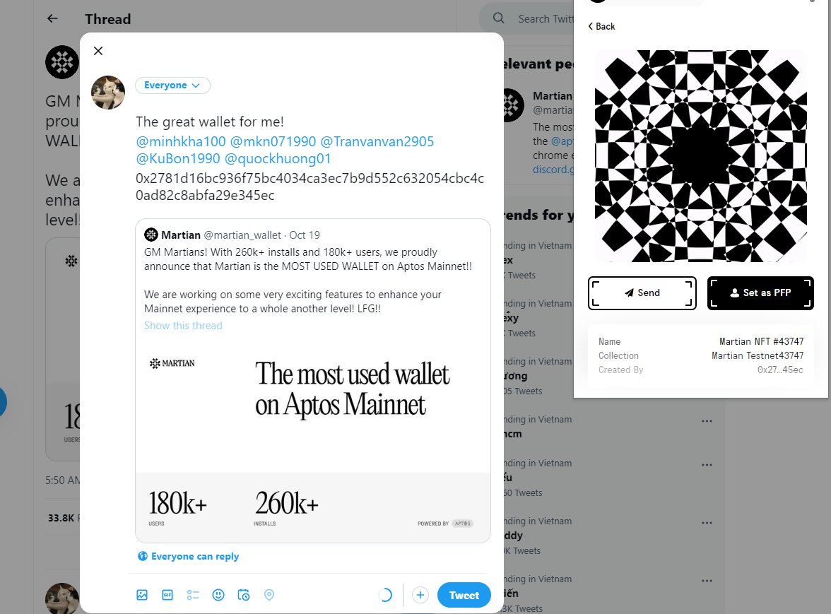 The great wallet for me! 
<a href="/minhkha100/">Minh Kha Nguyen</a> <a href="/mkn071990/">NMK π²</a> <a href="/Tranvanvan2905/">Tran Van Van ❤️ Memecoin</a> <a href="/KuBon1990/">Ku Bon</a> <a href="/quockhuong01/">Quốc khương</a>
0x2781d16bc936f75bc4034ca3ec7b9d552c632054cbc4c0ad82c8abfa29e345ec