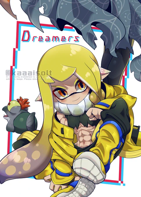 【スプラケット19新刊サンプル】
新3号くんと司令の描き下ろし小話やお気に入りのイラスト等を収録。
普段は転載防止の為にイラストに文字を載せているのですが、この本ではなんと文字無しでイラストを見れちまうんだ…!

※全体的になんでも見れる方向け。 
