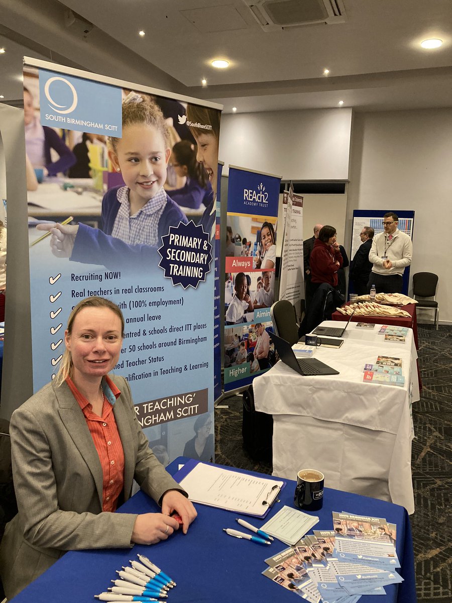 PLI_SummitLT's tweet image. There’s still time to come and talk to @SouthBhamSCITT @bcec_birmingham @getintoteaching event!#getintoteaching #loveforteaching