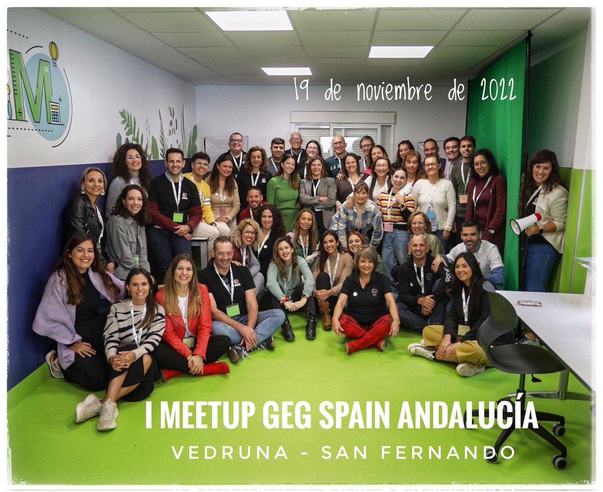 Acabamos el I Meetup @CarmelitasSF 

¡Gracias a tod@s por la acogida, la participación y las buenas vibraciones generadas! 

Gracias <a href="/ClassInTheBox/">ClassInTheBox | Böxie</a> y <a href="/ejruizgarcia/">𝙴𝚍𝚞𝚊𝚛𝚍𝚘 𝚁𝚞𝚒𝚣</a> por  #pintaguear 🚀🚀🚀

Gracias <a href="/GonzaloETC/">Gonzalo Romero</a> por tu sorpresa.

Gracias <a href="/CotoYcm/">Yolanda Coto  M.</a> por hacernos sentirnos en casa. ❤️