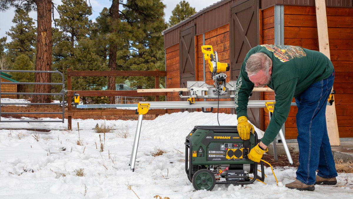 FIRMANPower's tweet image. Ready for the elements. 

bit.ly/3LIzXt6

#everygeneratortellsastory #builtforwork #builtforfun #builtforsafety #outdoorslife #outdooraddict #homeimprovement #homereno #worksite #powertools #powerequipment #offthegrid