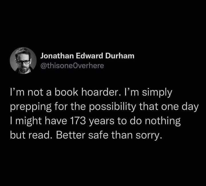 Sorry not sorry 🤣 #BookishProblems #BookHoarder